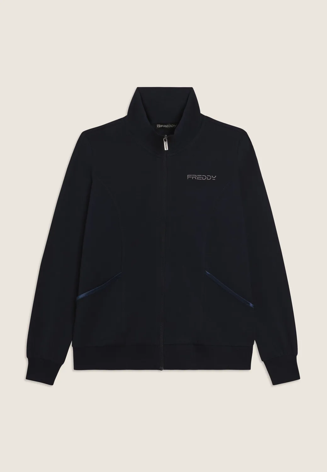 Freddy Sweatjacke Stehkragen Iceberg Green