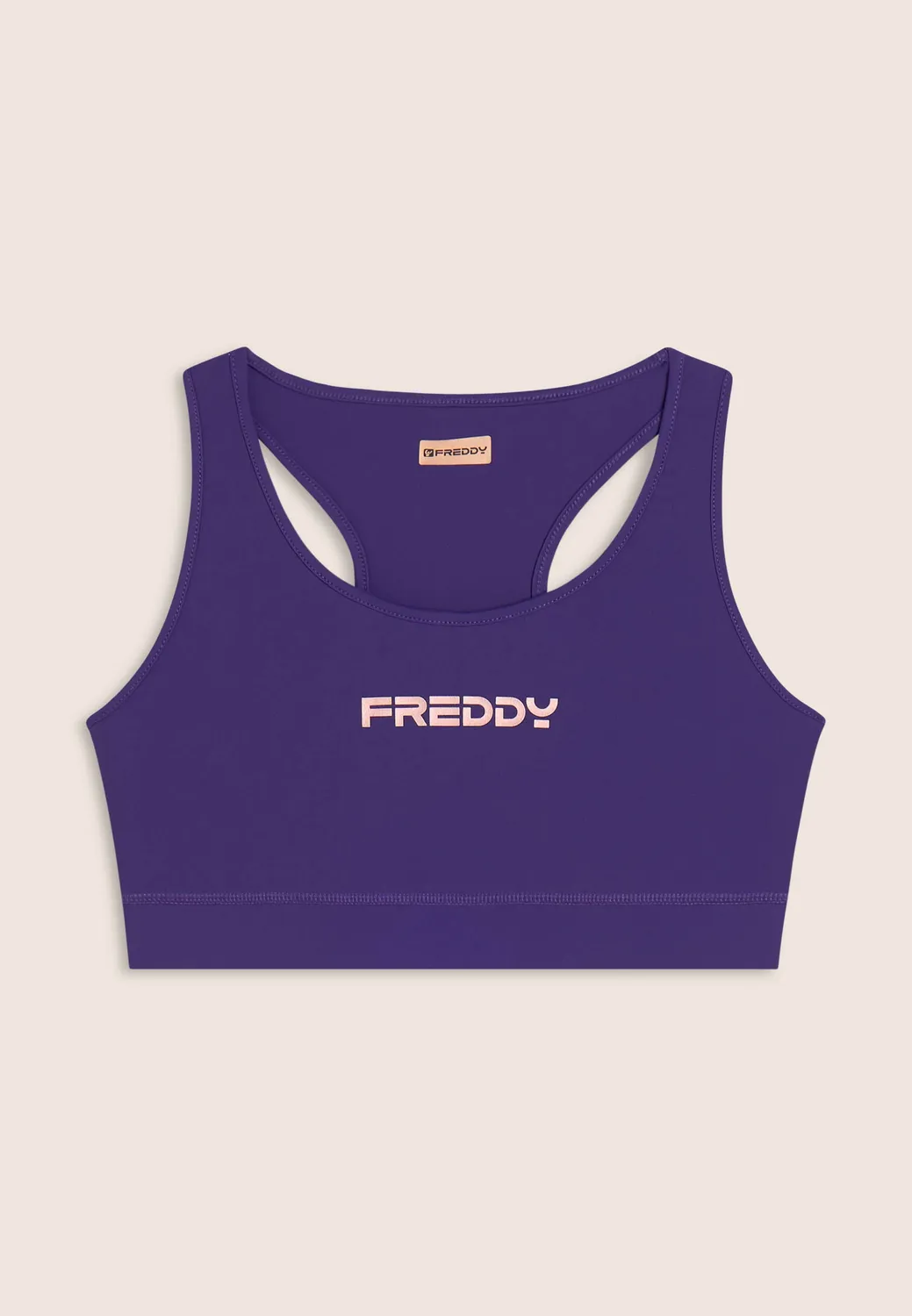 Freddy Sport-BH Racerback Top Potent Purple Mittlerer Halt
