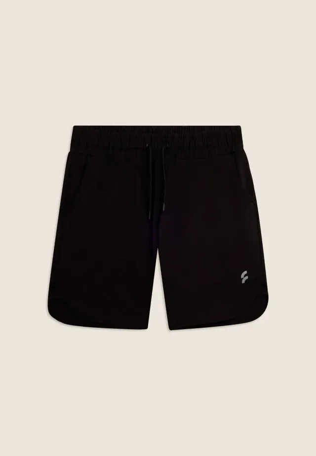 Freddy Shorts Herren Technik Schwarz Über Knie