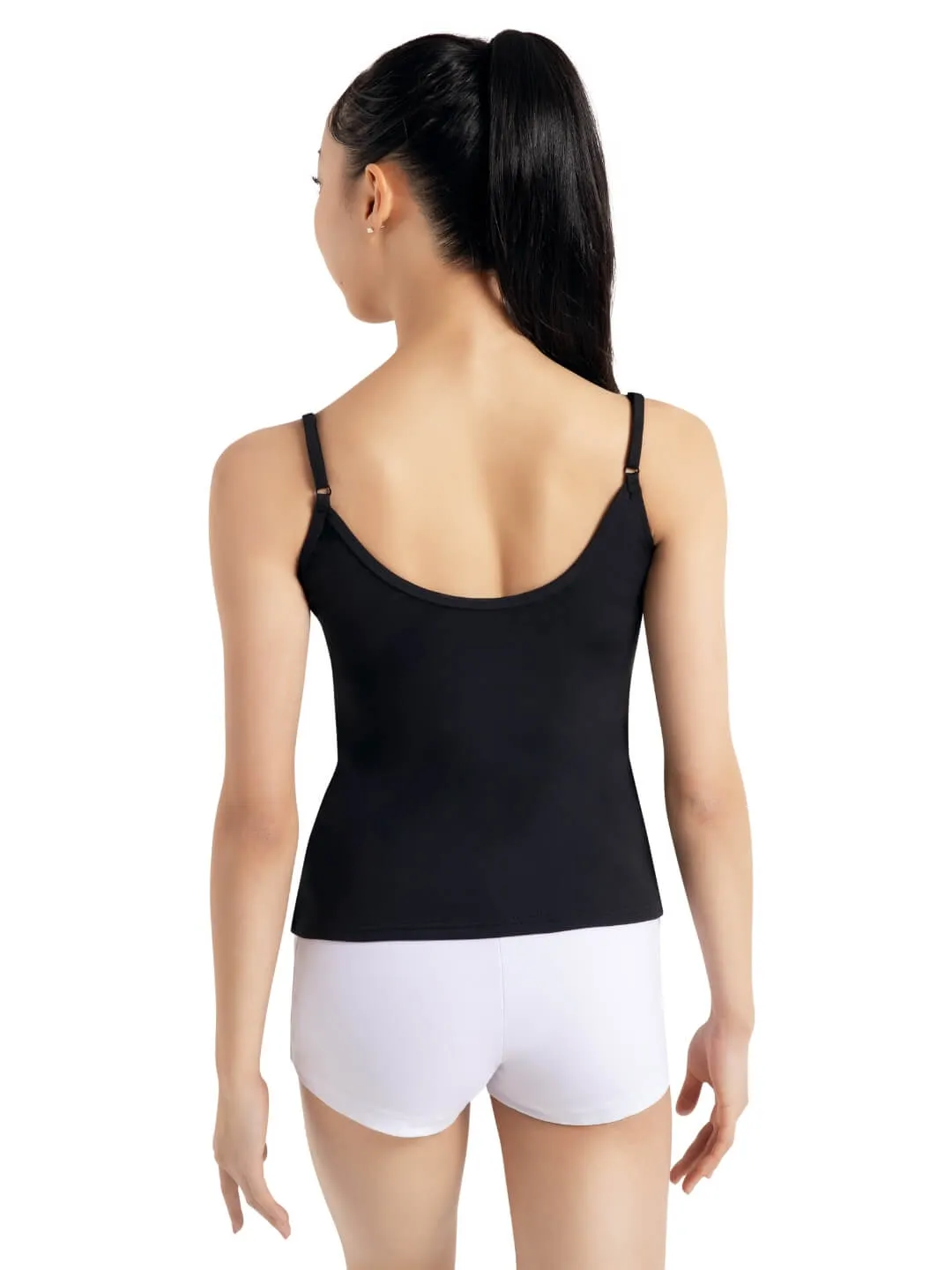 Capezio Team Basics TB103D Top Schwarz blickdicht
