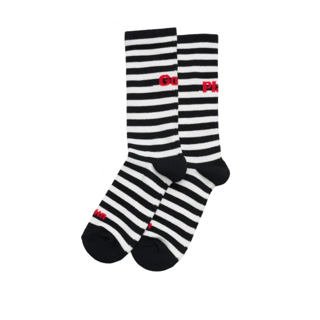 UNNA RUNNA Socks 2-pack Laufsocken Schwarz-Weiß Bio