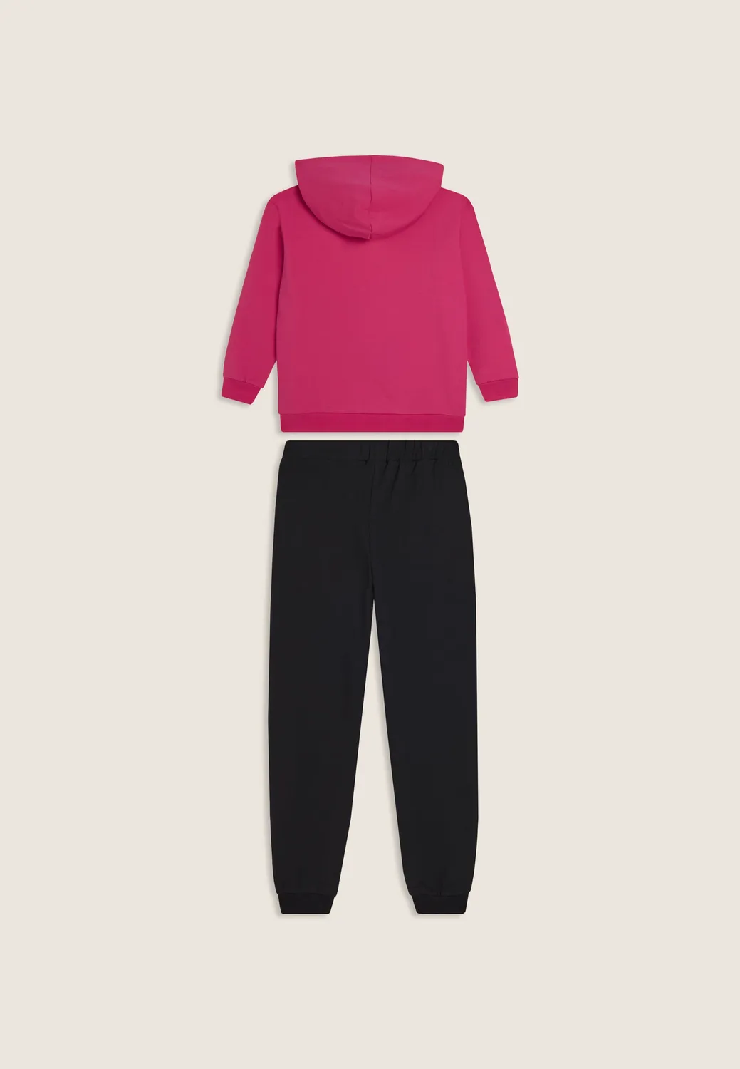 Freddy Junior Jogginganzug Baumwolle Fuchsia Kapuze