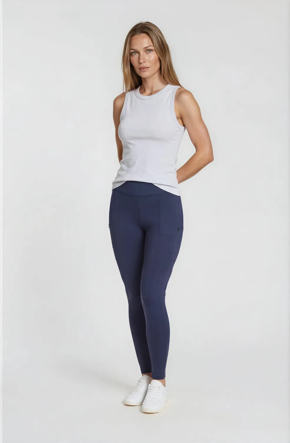 LPO Thekla 2 Hybrid-Tights Damen dunkelblau