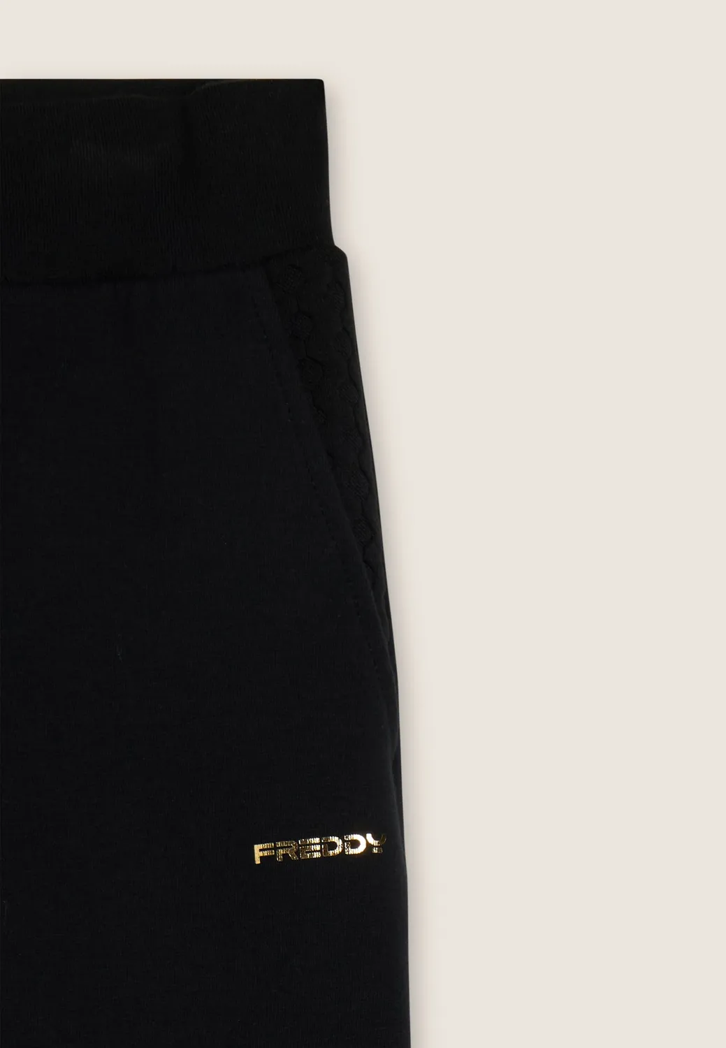 Freddy Regular Sweathose Melange Gray blickdicht