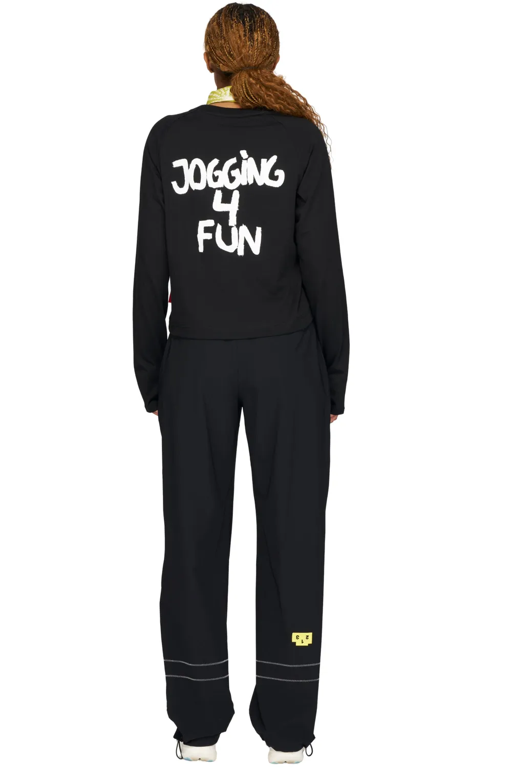 UNNA Everywhere Pants Wide Laufhose Podium Black weit