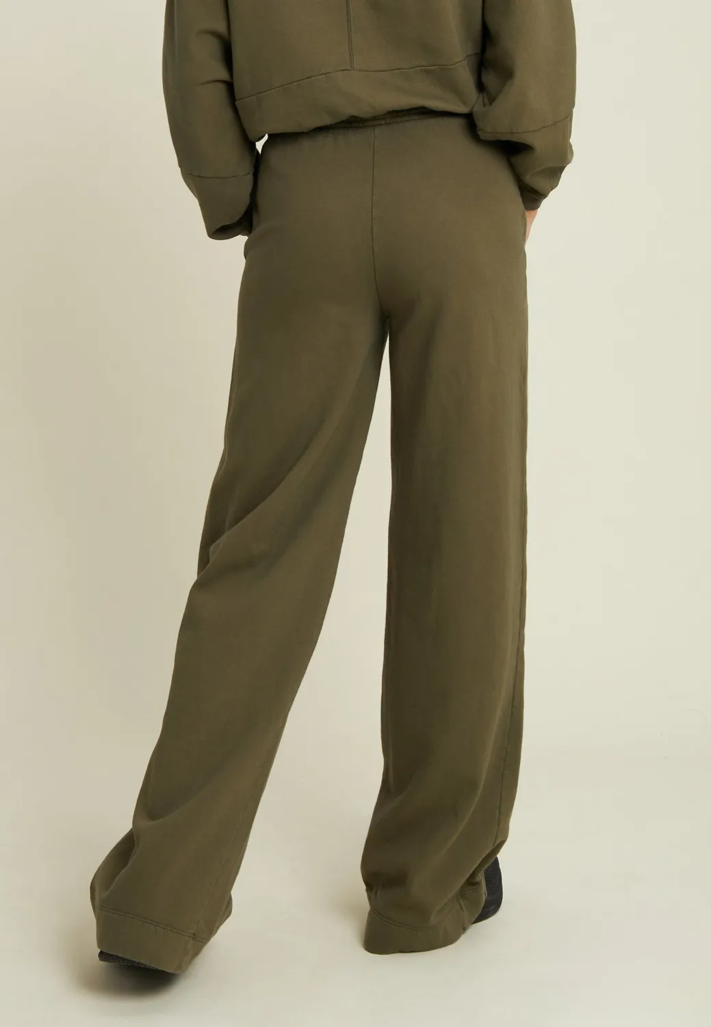 Freddy Flow Wide Leg Sweathose Gray Asphalt blickdicht
