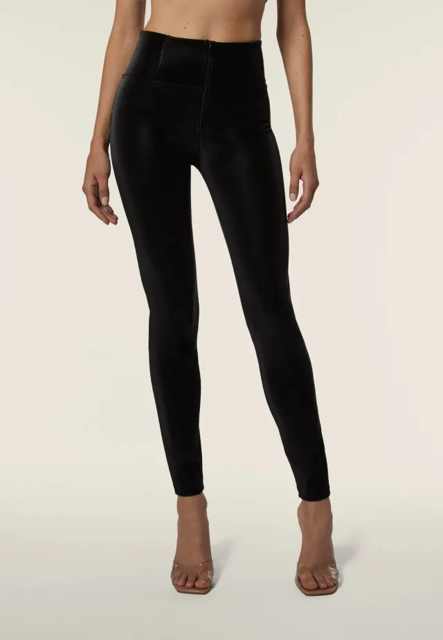 Freddy WR.UP Push-up-Hose Demitasse Glanz-Kunstleder
