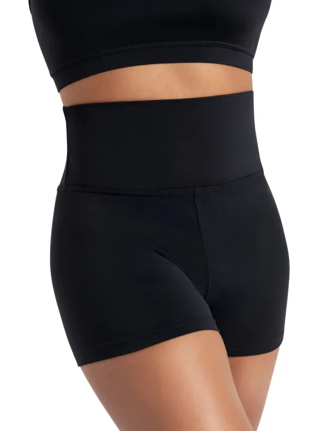 Capezio Team Basics High Waisted Shorts TB131 hoher Bund