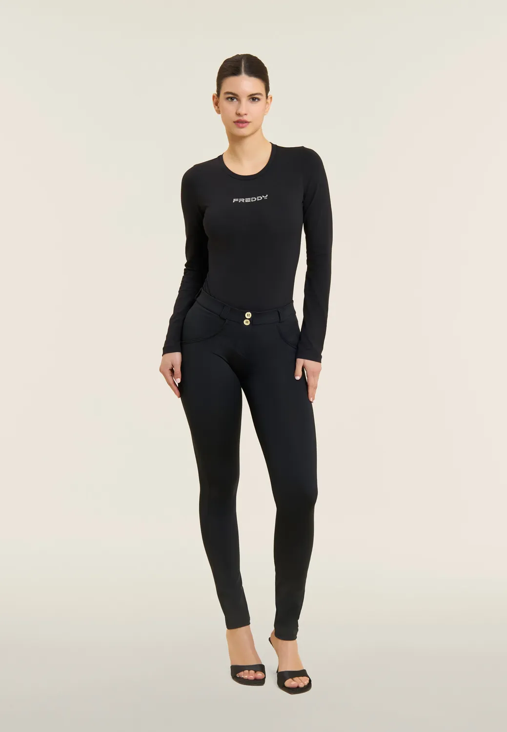 Freddy WR.UP Push-up Hose atmungsaktiv Dark Sapphire