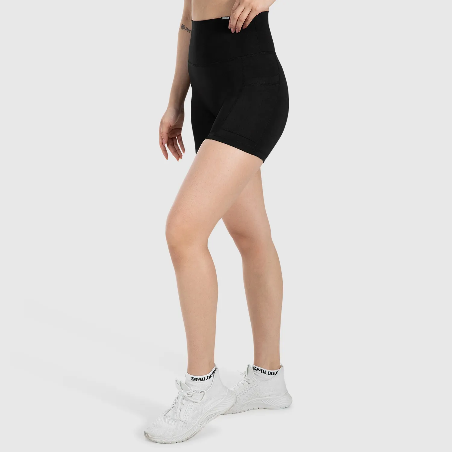 Smilodox Amaze Pro Josie Shorts Schwarz High Waist