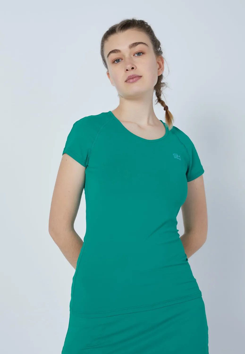 SPORTKIND Tennis T-Shirt Kurzarm UPF 50+ atmungsaktiv