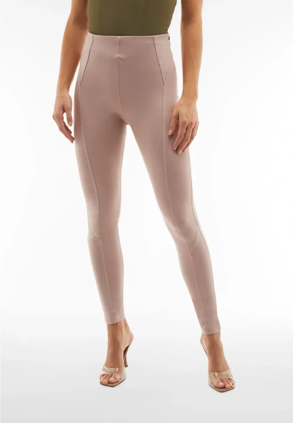 Freddy WR.UP Superskinny Hose High-Waist Fawn Bio-Jersey