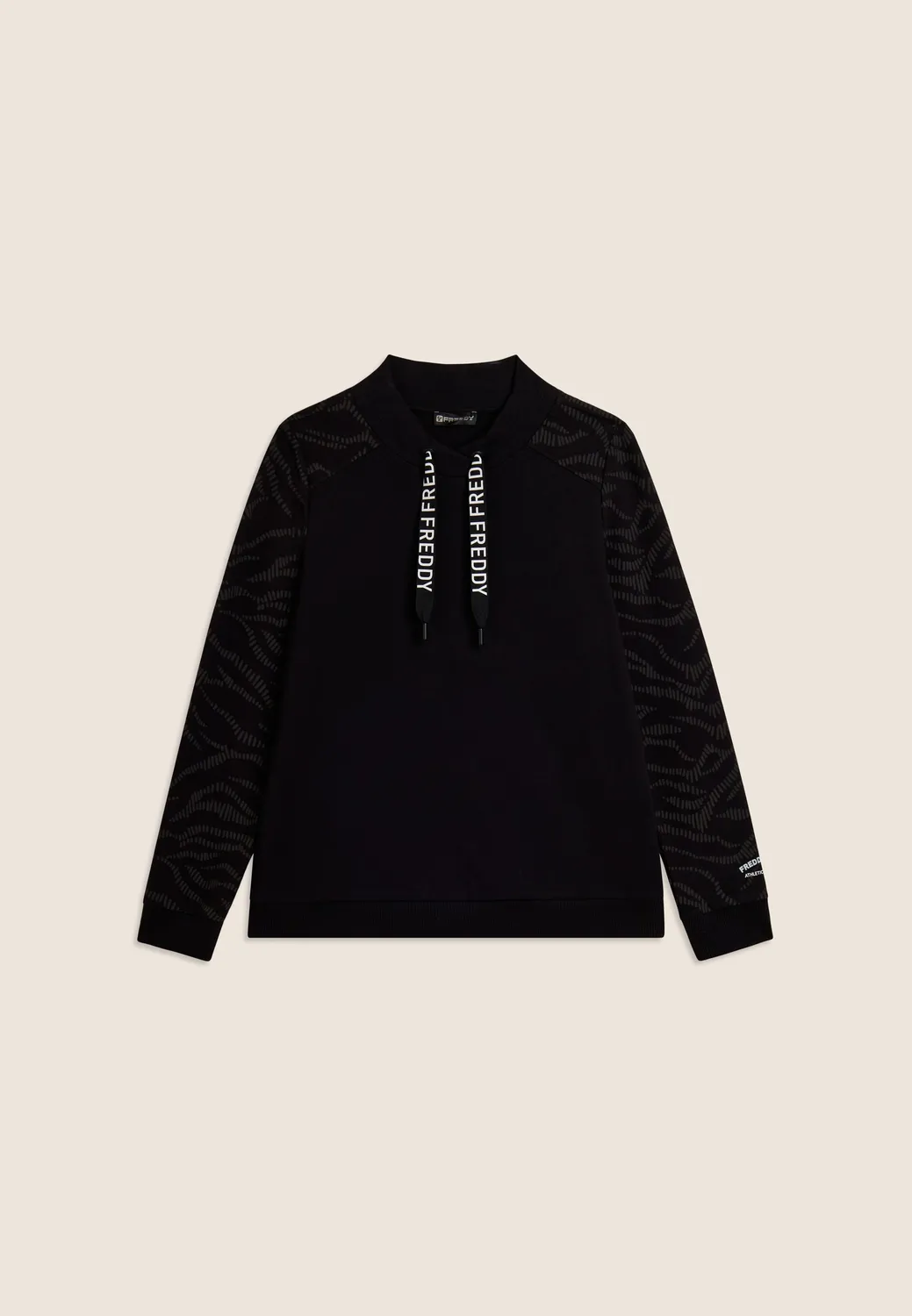 Freddy Cross Sweatshirt Milky Blue French Terry