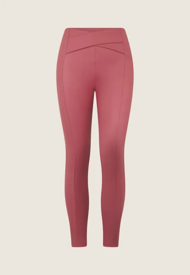 Freddy WR.UP Kunstleder-Leggings schwarz hoher Bund