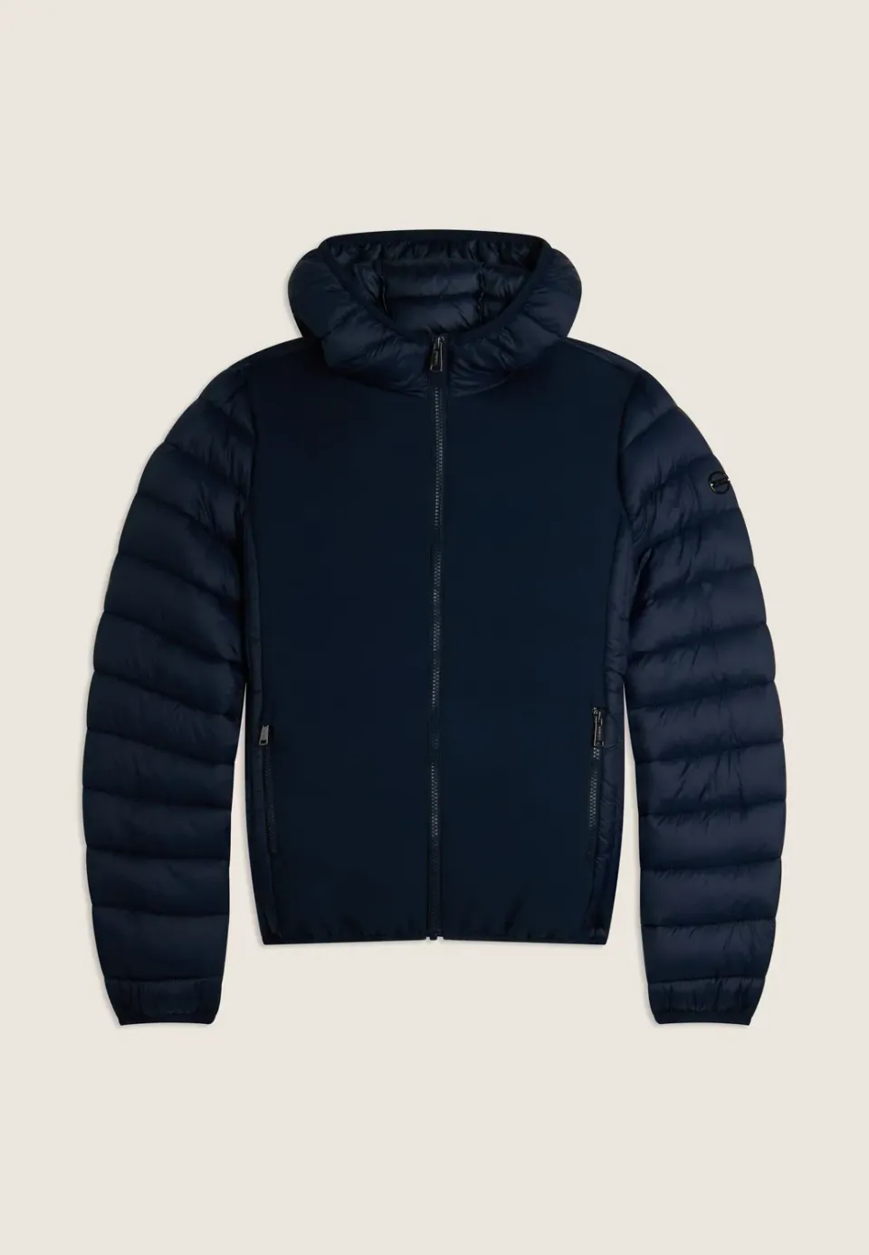 Freddy Winterjacke Damen Stepp Kapuze Schwarz