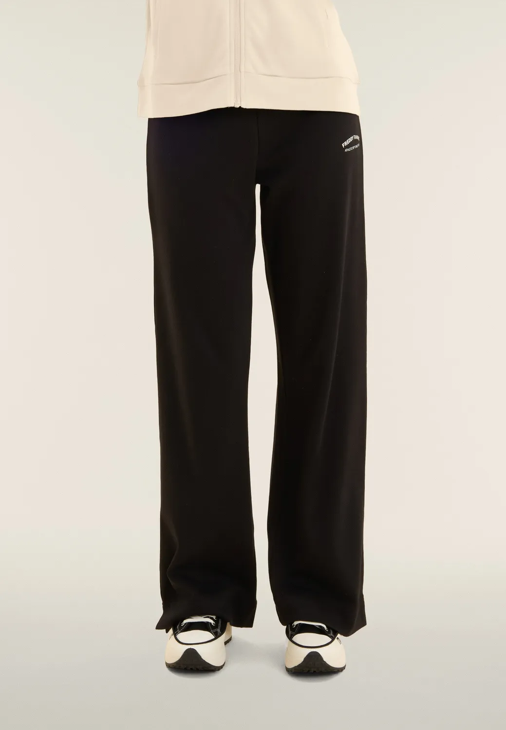 Freddy Zip Trainingsanzug Damen schwarz Baumwolle