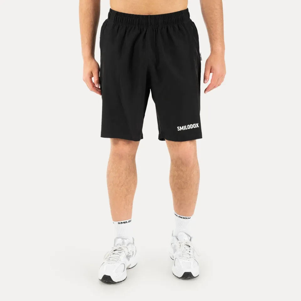 Smilodox Basic Jarek Shorts Schwarz Regular-Fit