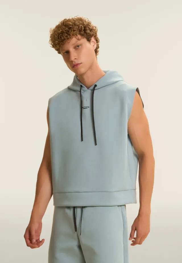 Freddy WKT.076 Hoodie ärmellos schwarz atmungsaktiv