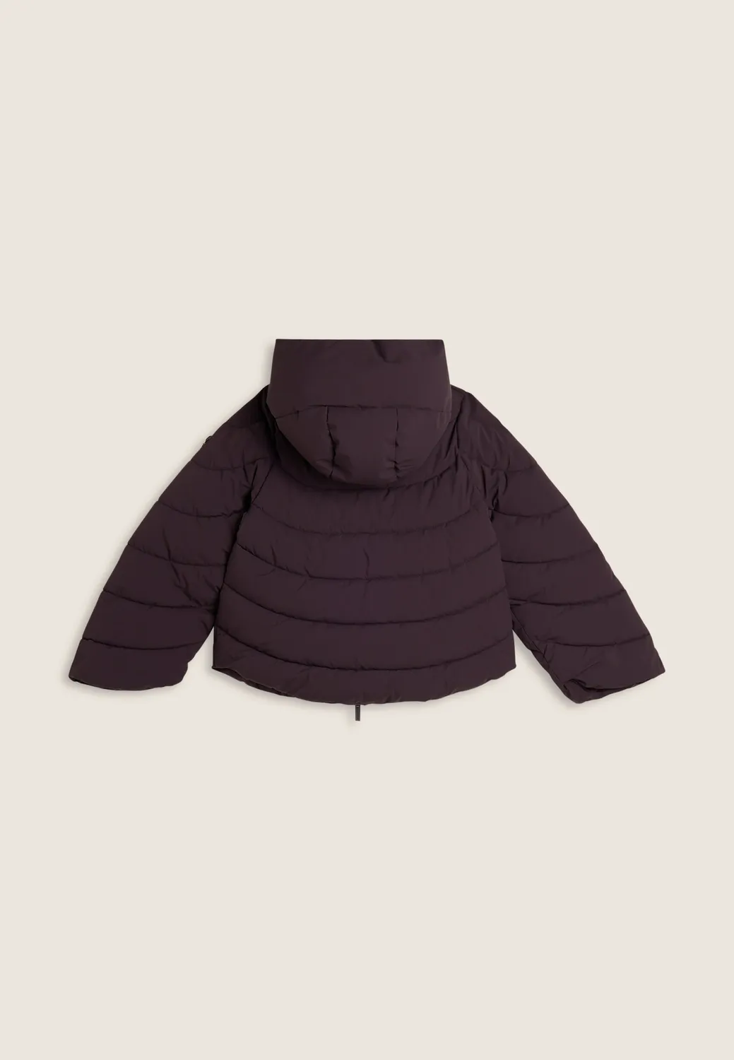 Freddy Cropped Daunenjacke Plum Perfect hoher Bund warm