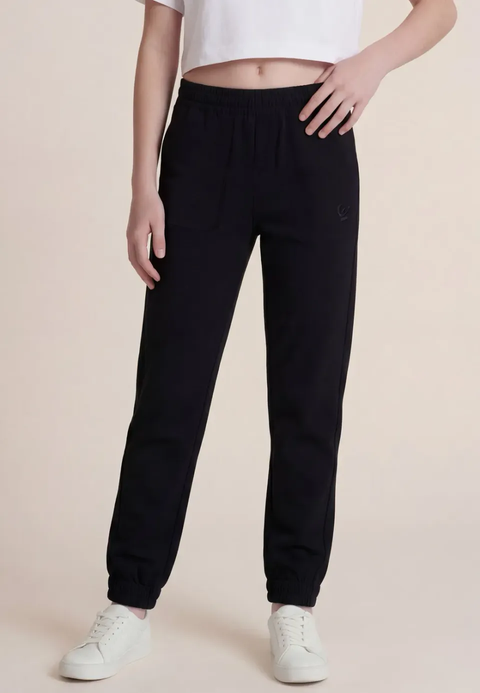 Freddy Sporthose Mädchen Schwarz Regular mit Taschen