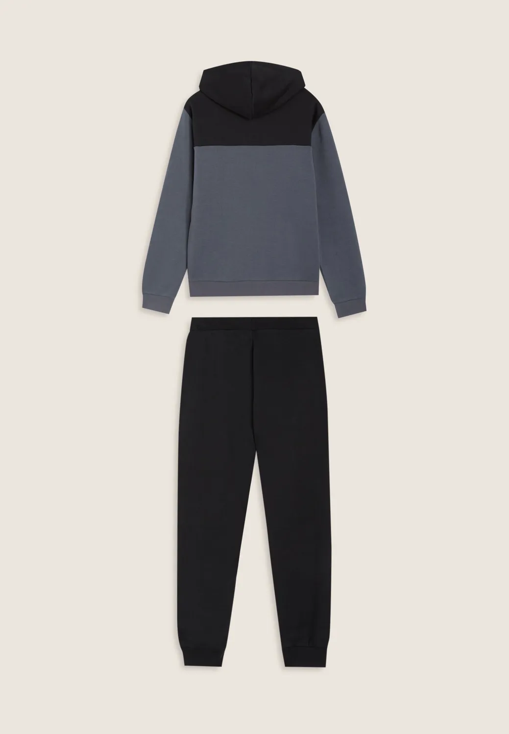 Freddy Colour Block Trainingsanzug Herren Kapuze Blau