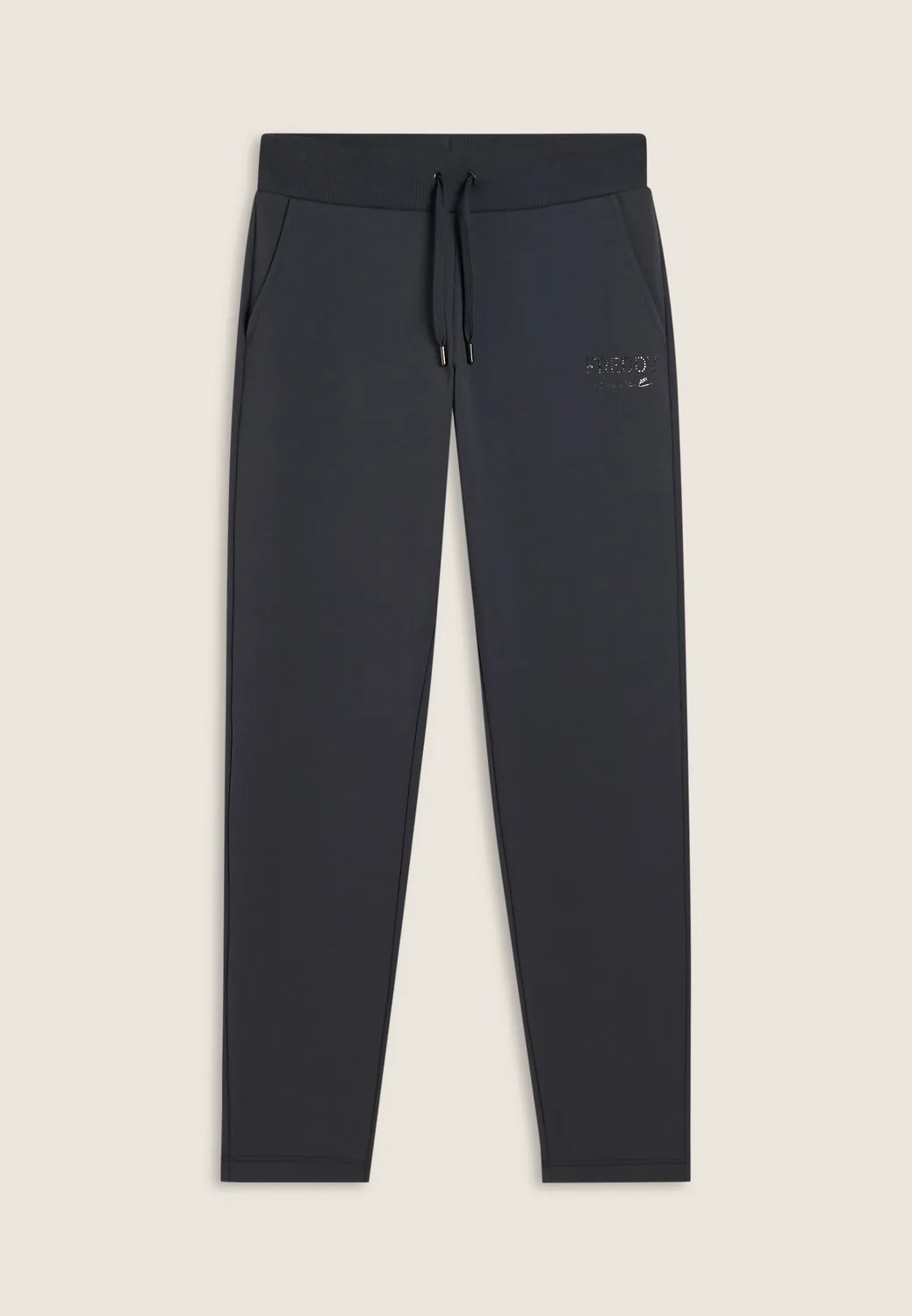 Freddy Regular Jogginghose Schwarz Nieten Baumwolle