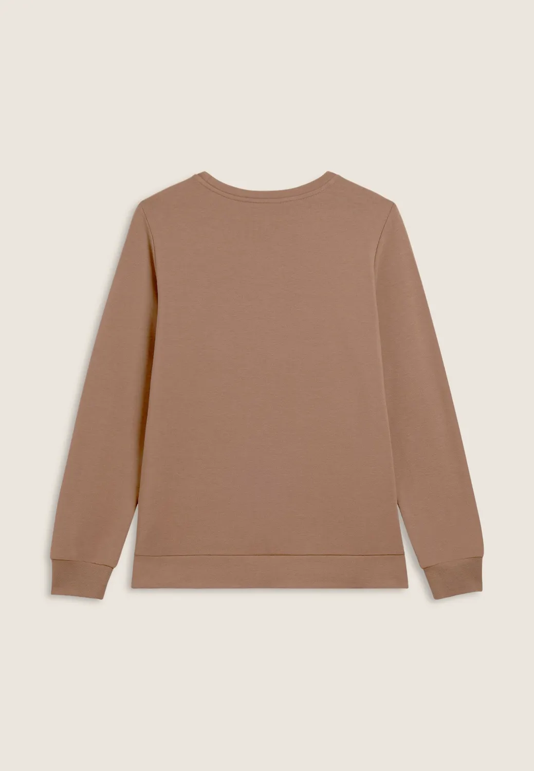 Freddy Strass Sweatshirt Schwarz Damen Rundhals