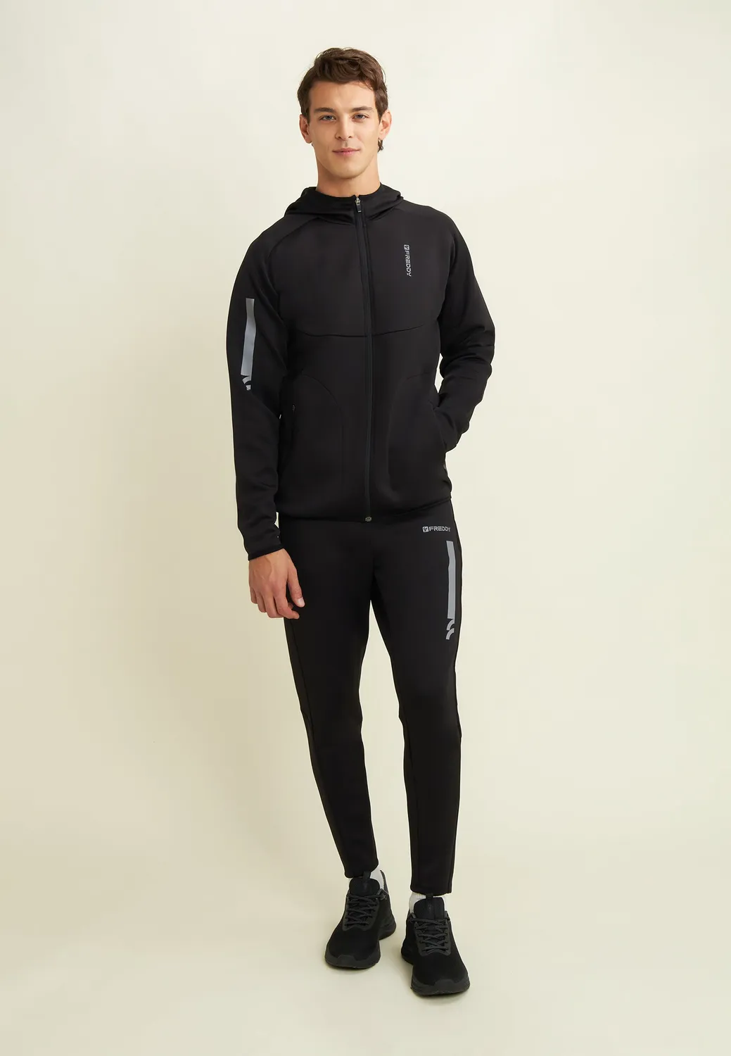 Freddy Herren Sporthose Slim Mesh Dark Sapphire
