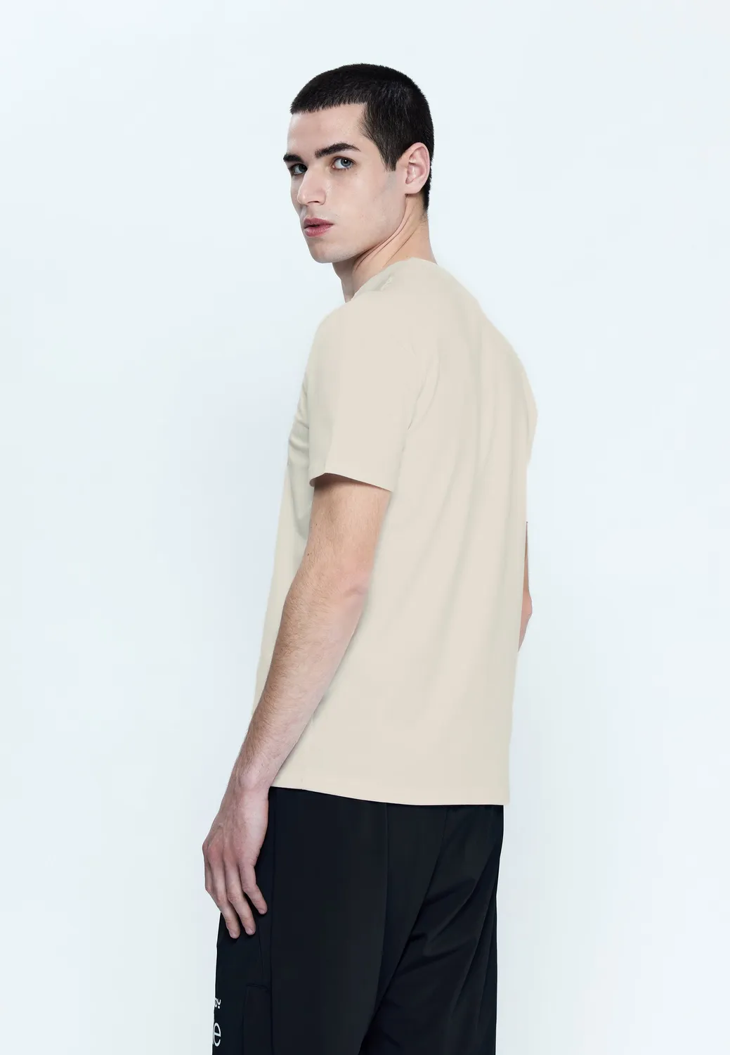 Freddy Elite T-Shirt Unisex Grau Stickerei