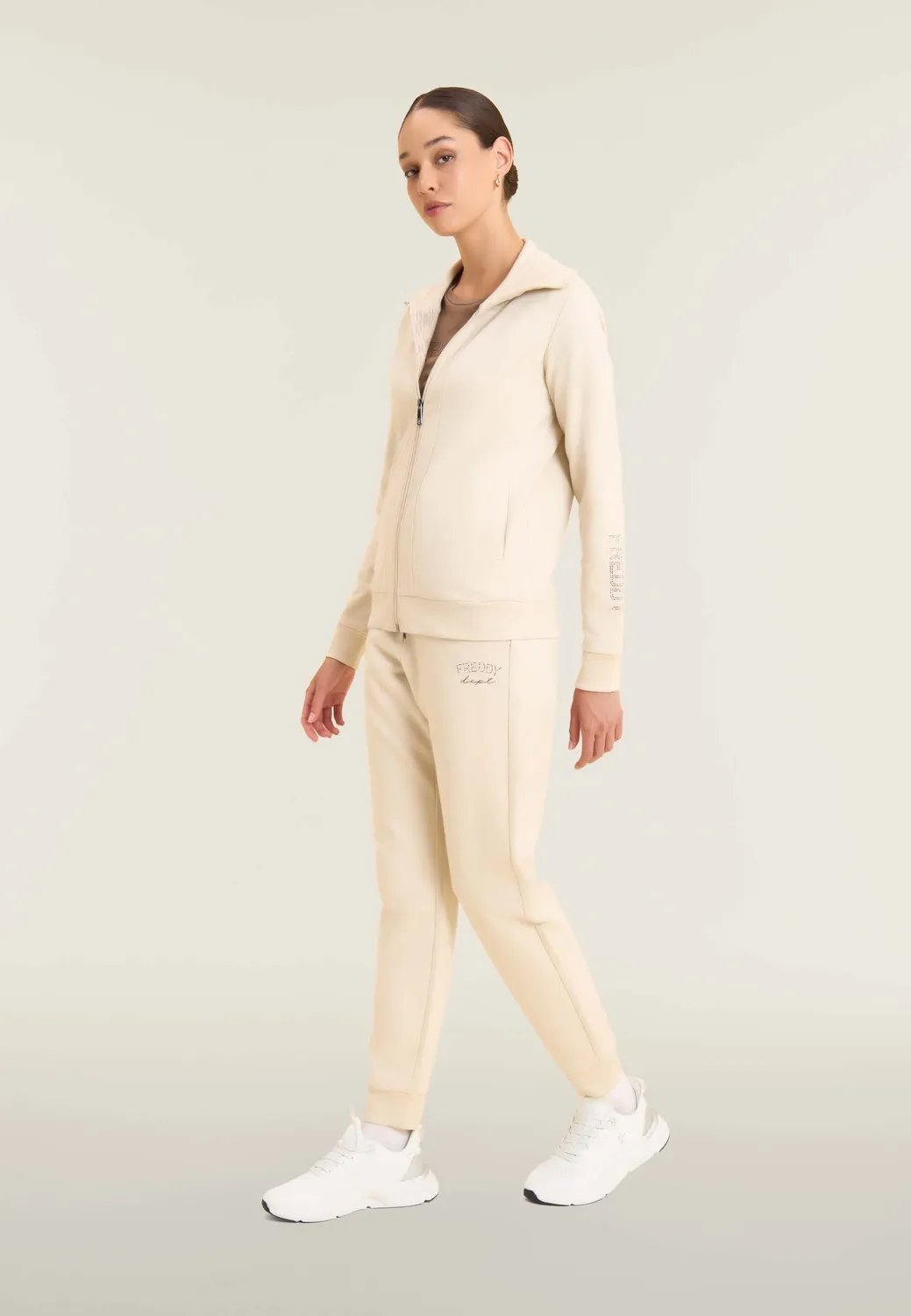 Freddy Sporthose Jogginghose Damen Schwarz M Bund