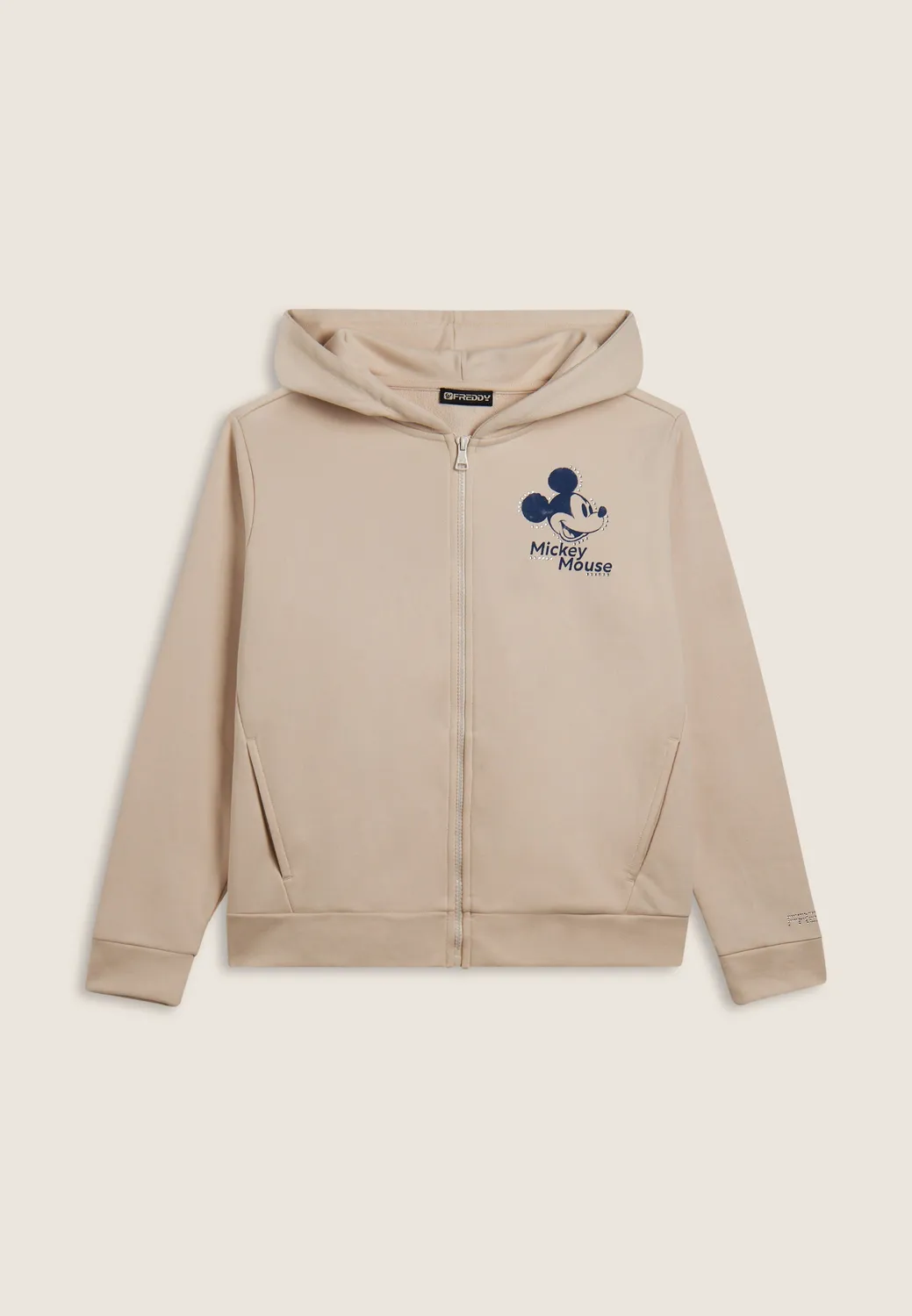 Freddy Mickey Mouse Full-Zip Hoodie Blau used