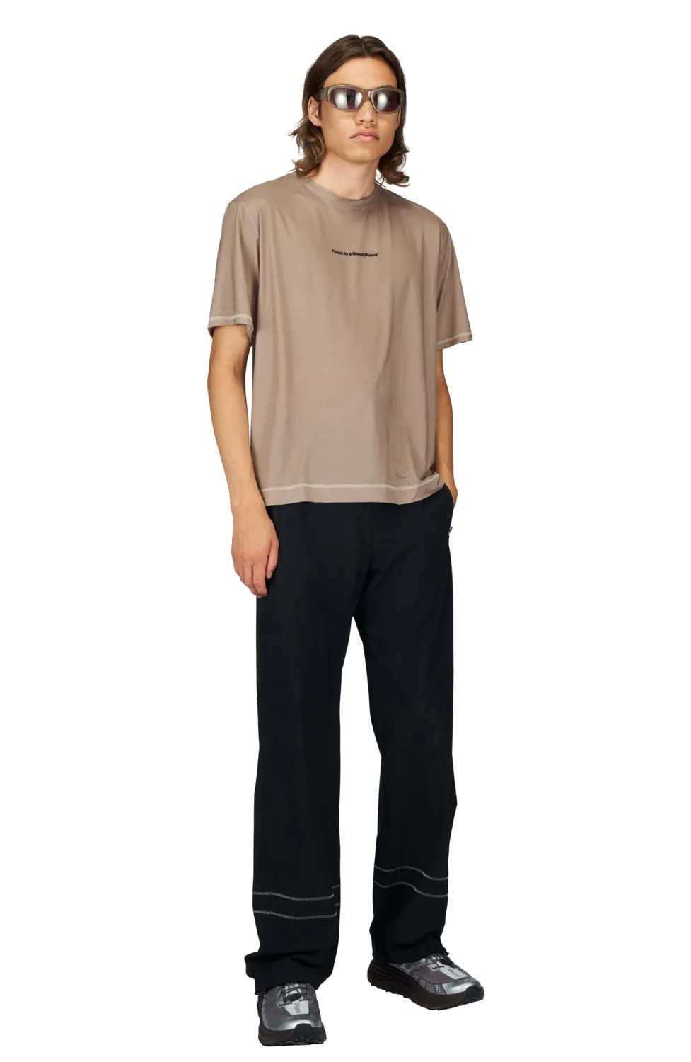 UNNA Everywhere Wide Laufhose schwarz Econyl