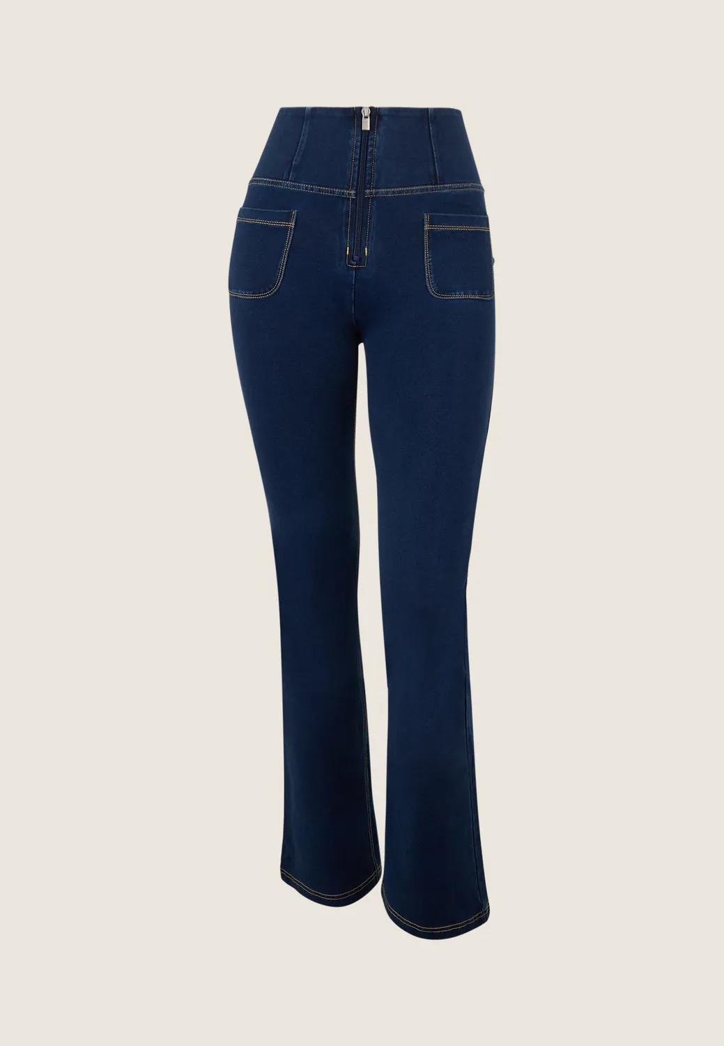 Freddy WR.UP Flare Jeans Washed Push-up Light Grey