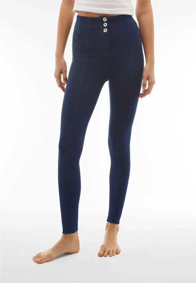 Freddy WR.UP Jeggings High Waist Glitter Dark Jeans