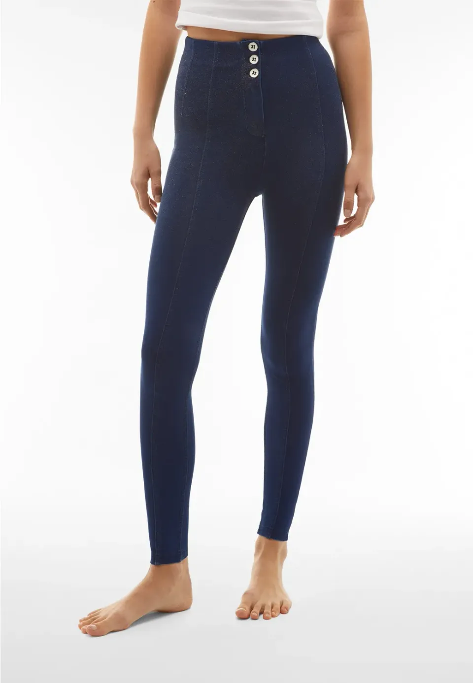 Freddy WR.UP Jeggings High Waist Glitter Dark Jeans