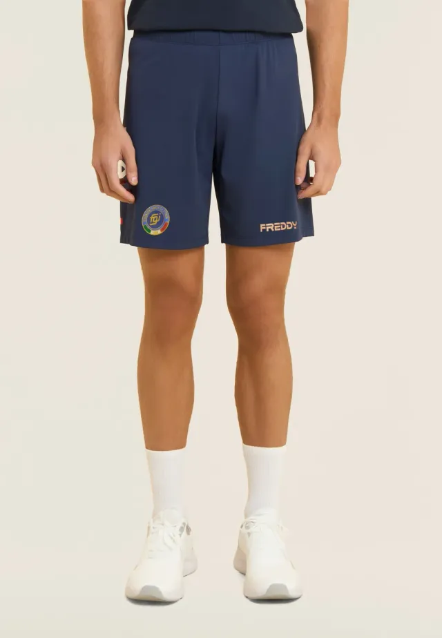 Freddy FGI Bermuda Unisex Dunkelblau French Terry