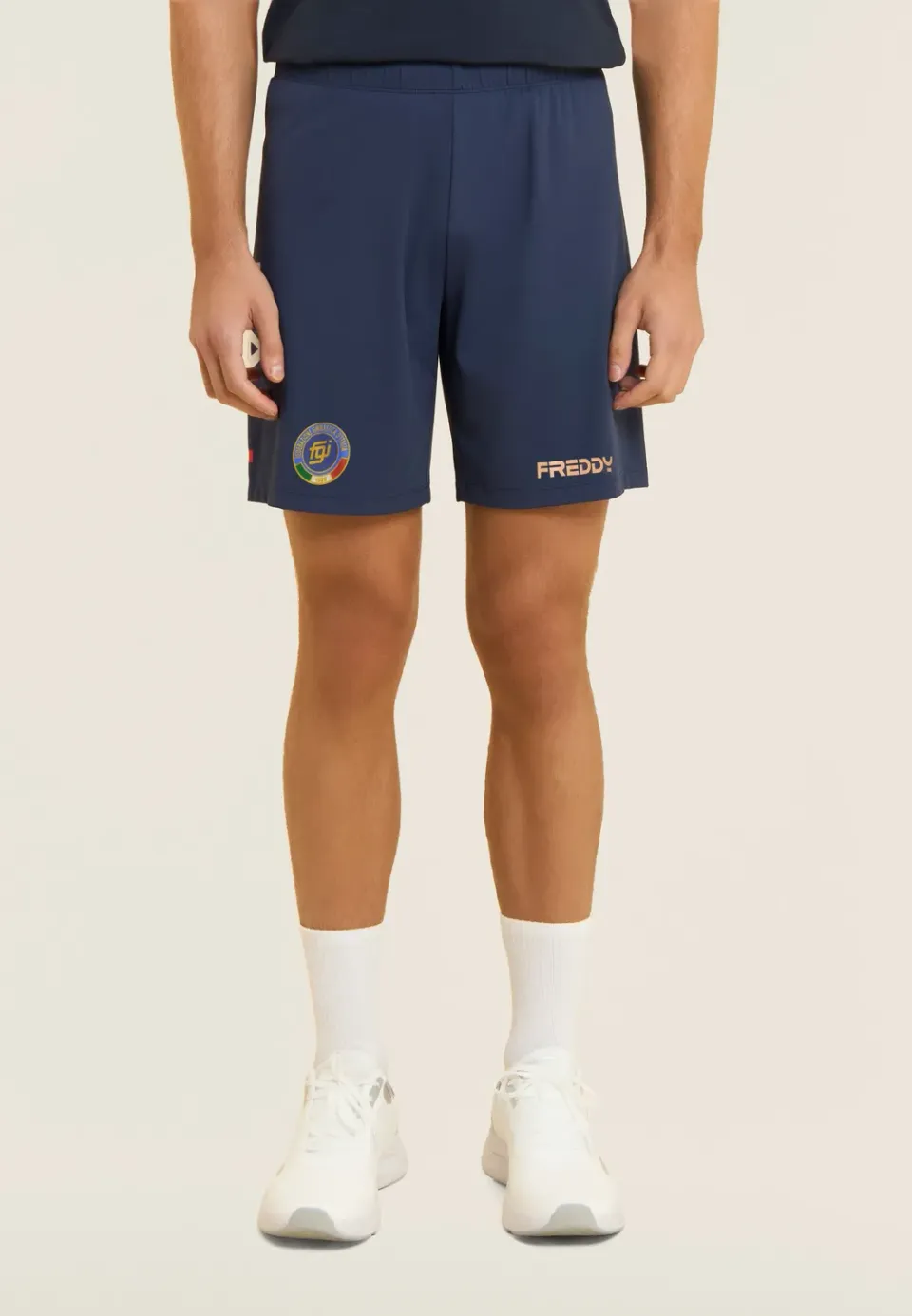 Freddy FGI Bermuda Unisex Dunkelblau French Terry