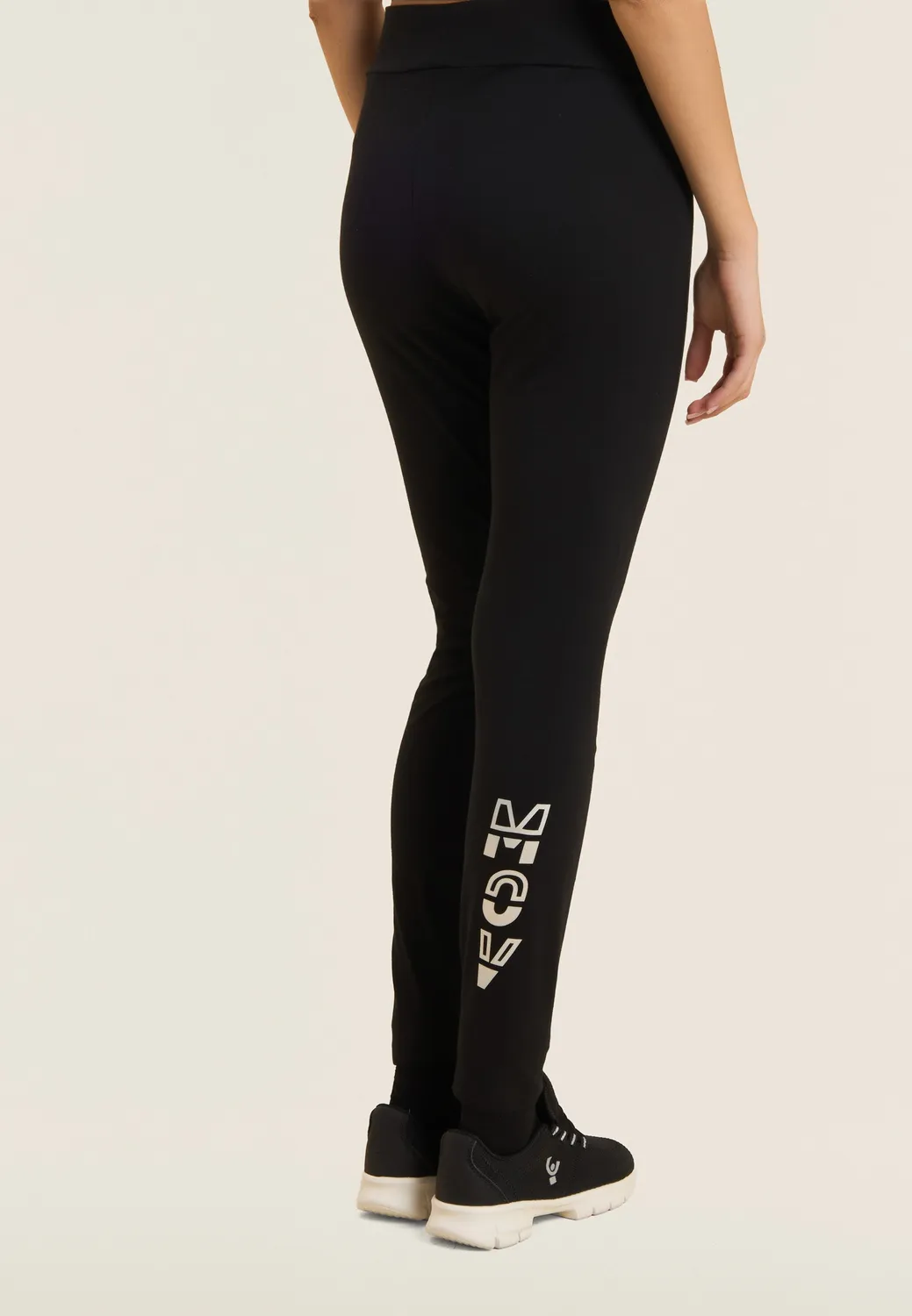 Freddy 7/8 Leggings Nero MOV-Print Baumwolle