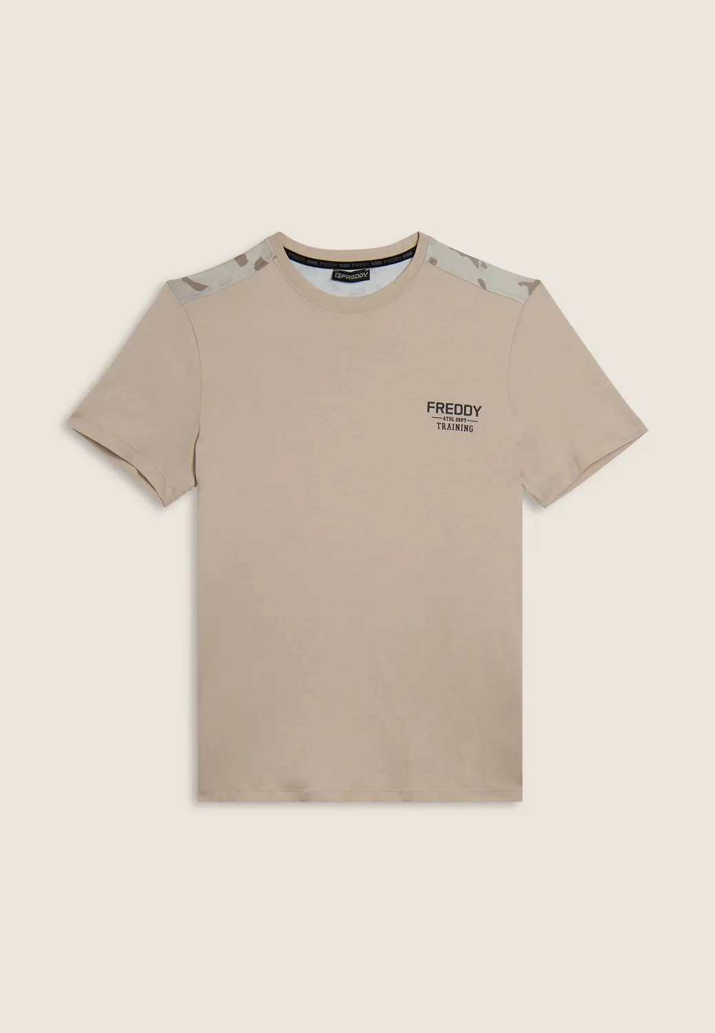 Freddy T-Shirt Camouflage Baumwolle Logo