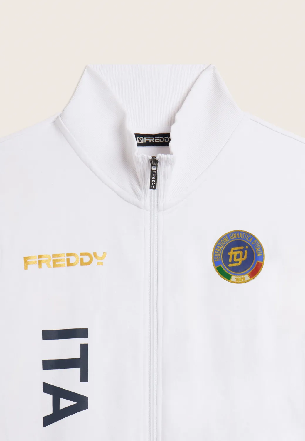 Freddy FGI Italia Trainingsanzug Junior Weiß-Blau