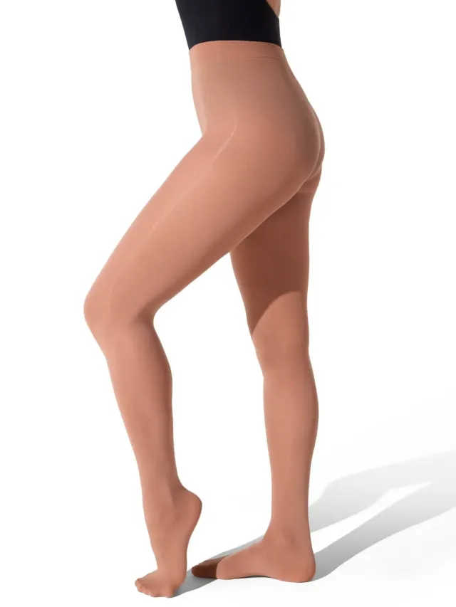 Capezio Ultra Soft 1915 Fußstrumpfhose Tactel Damen blickdicht