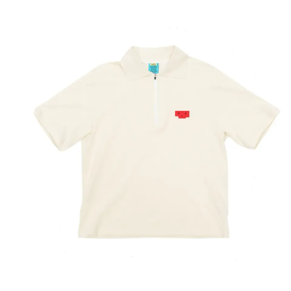 UNNA Polo Run Shirt W Polo Vanilla White Bio