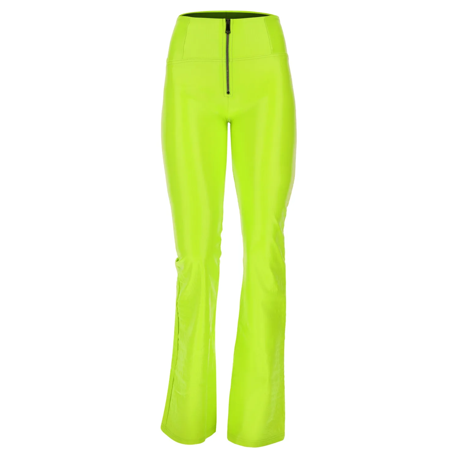 Freddy WR.UP Skinny Hose Lime Similpelle Kroko High-Waist