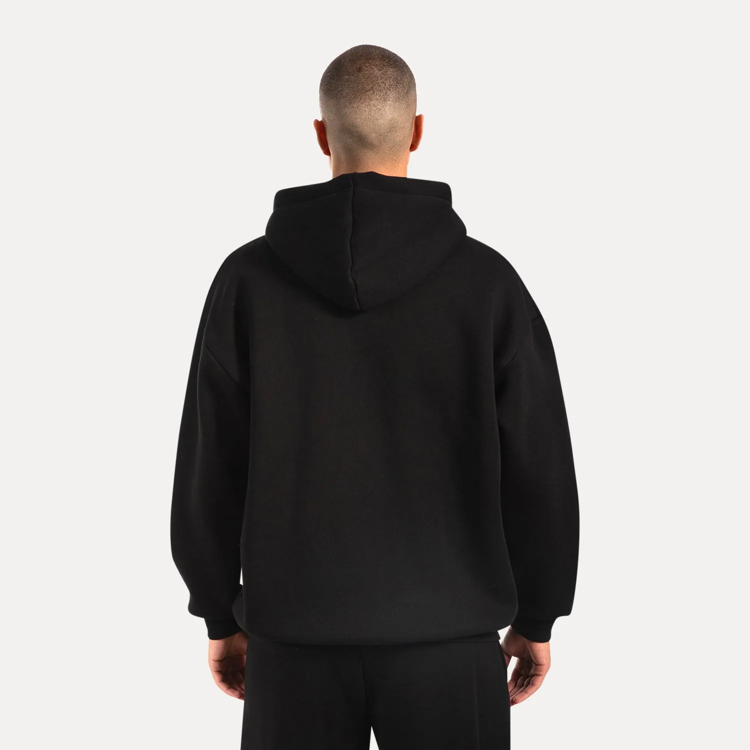 Smilodox Sorea Cedrik Zip-Hoodie Herren oversize Baumwolle