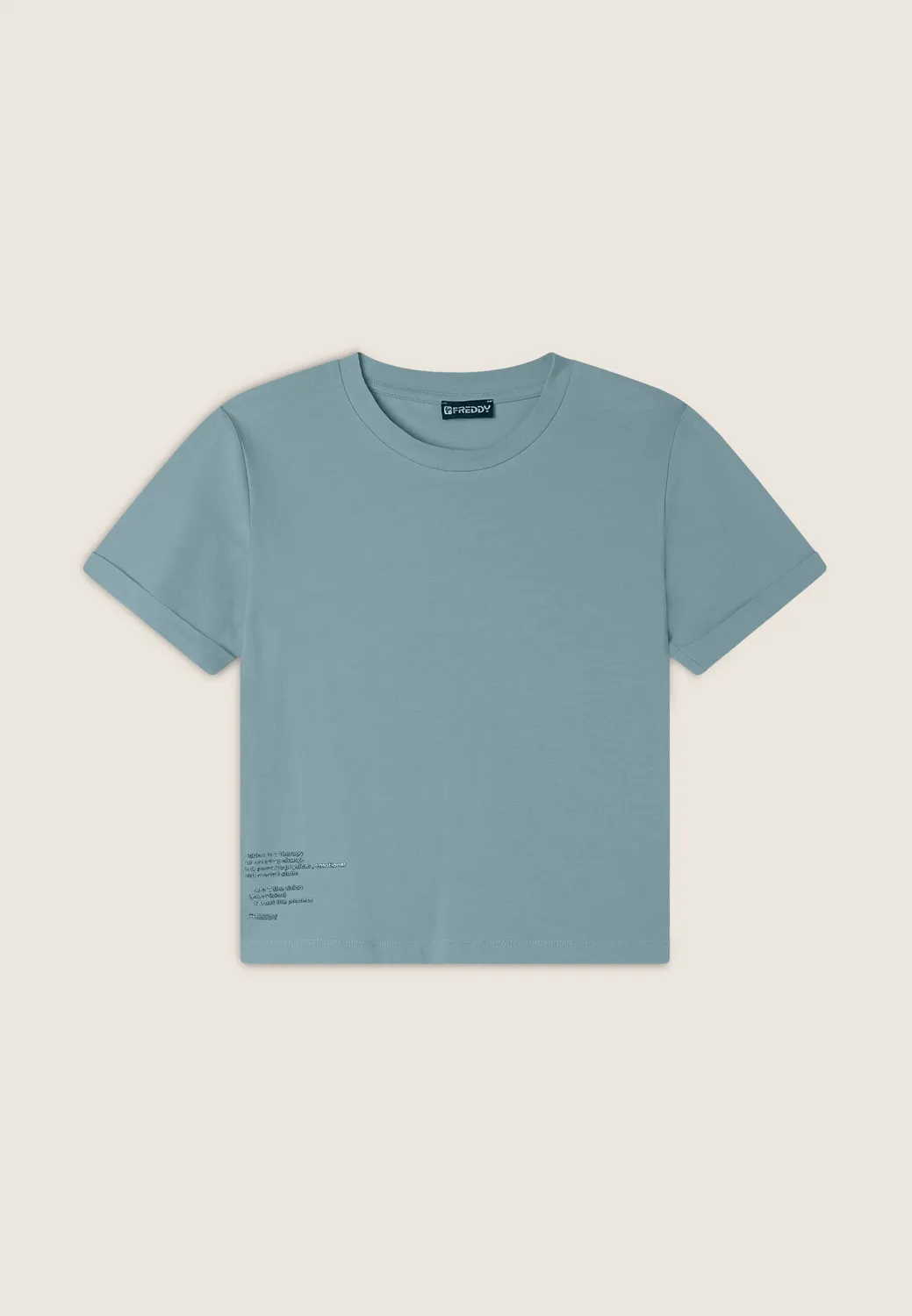 Freddy T-Shirt Regular Damen Forget Me Not Grafik