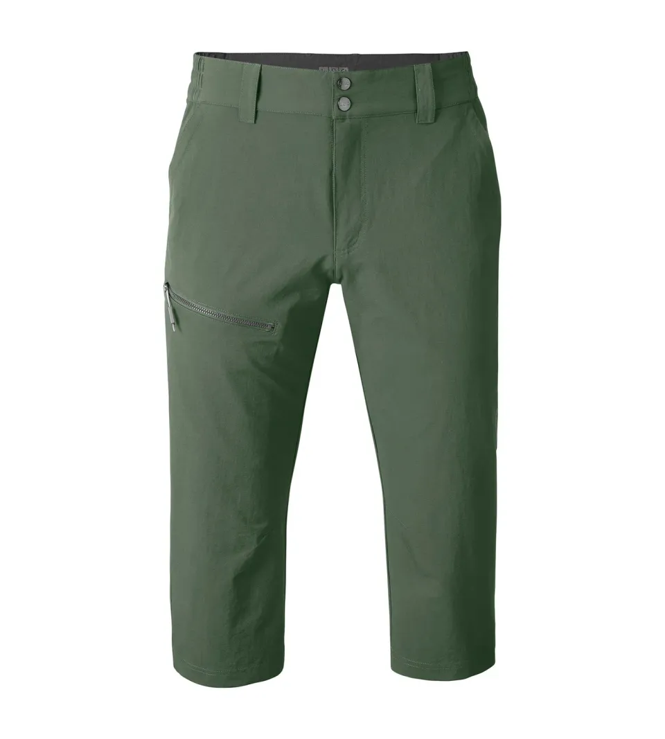 LPO Frido 3/4-Hose Herren dunkelgrün Stretch