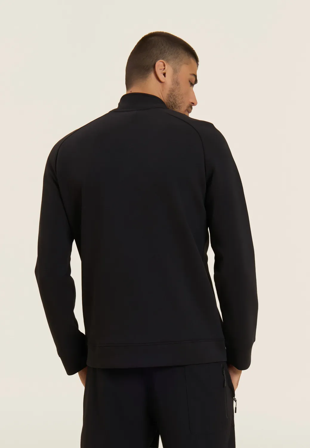 Freddy WKT.076 Sweatjacke mit Stehkragen Hellblau leicht