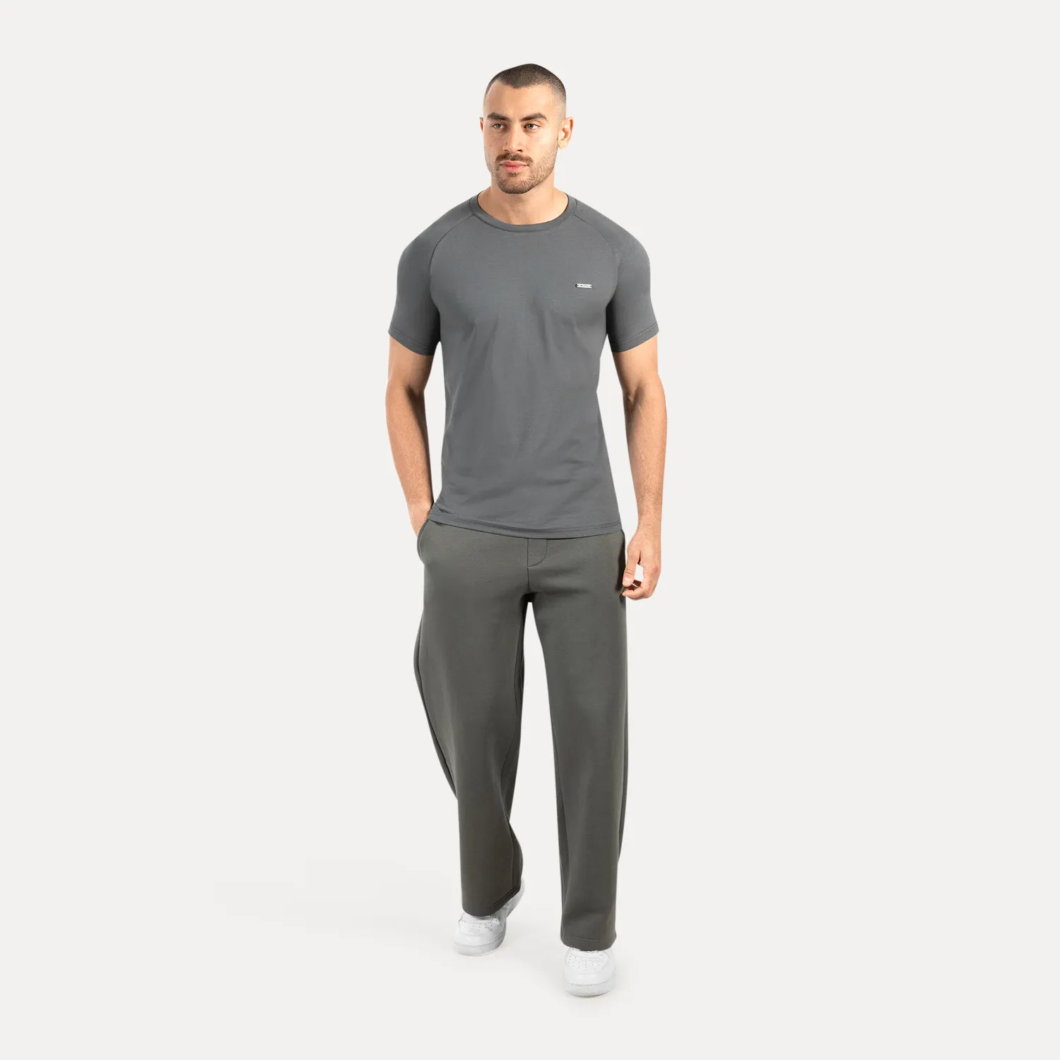 Smilodox Sorea Thilo Jogginghose Schwarz Slim Fit