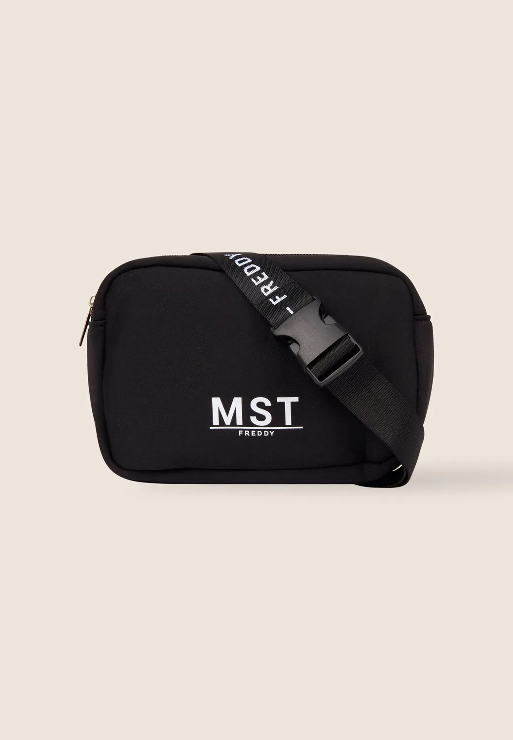 Freddy MST Bauchtasche Neopren schwarz Crossbody