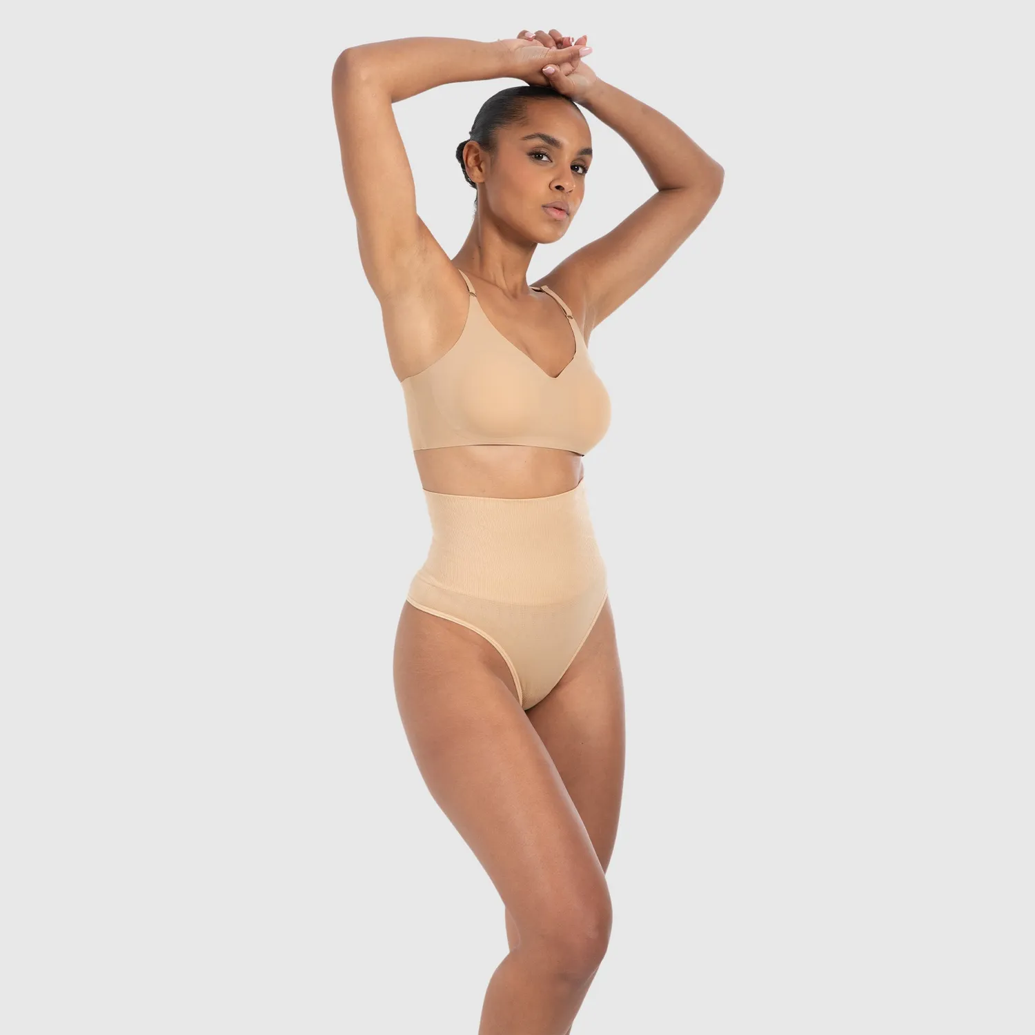 Smilodox Sorea Nysa High Waist String Schwarz Shape
